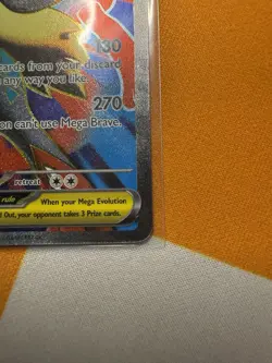 Pokemon TCG Mega Lucario EX 160/132 Ultra Rare Holo NM Mega Evolutions Full Art - Image 5
