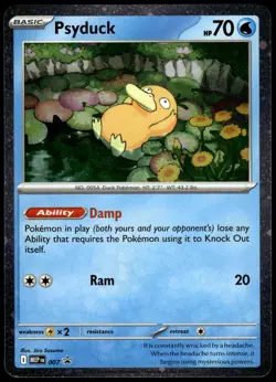 Psyduck Cosmos Holo MEP007 Black Star Promo Pokemon [NM] - Image 1