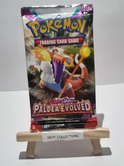 Sealed Pokemon TCG Booster Pack: Scarlet & Violet - Paldea Evolved - Image 1