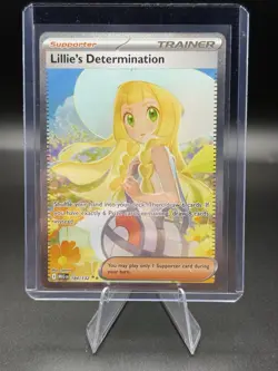 Pokemon TCG Lillie’s Determination Mega Evolution 184/132 SIR English NM 🔥 - Image 1