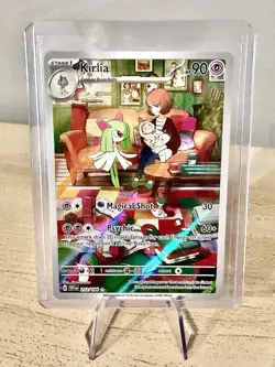 Pokemon TCG - Kirlia 212/198 Scarlet & Violet Illustration Rare Near Mint, Holo - Image 1
