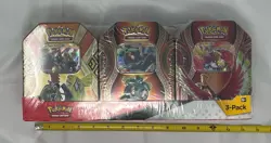 NEW 3 Tins Tapu Koko Ho-Oh & Marshadow GX Mysterious Powers SEALED Pokemon TCG - Image 2