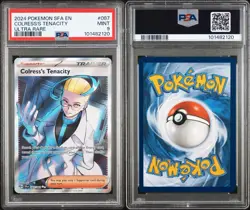 2014 Pokemon Colress's Tenacity 087/064 Sv: Shrouded Fable Holo PSA 9 Mint - Image 3