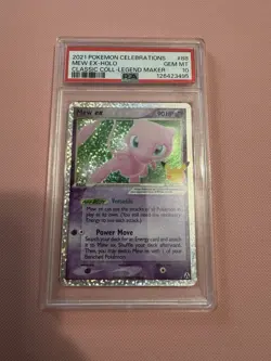 Mew Ex Holo 88/92 Celebrations Classic Collection Legend Maker Pokemon PSA 10 - Image 2