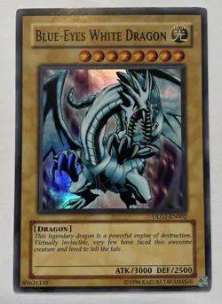 Yu-Gi-Oh1 Blue-Eyes White Dragon DLG1-EN002 Unlimited Version - Image 1