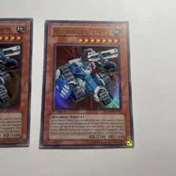 2x Yugioh! Machina Fortress SDMM-EN001 - 1st Edition LP - Image 2