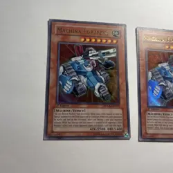 2x Yugioh! Machina Fortress SDMM-EN001 - 1st Edition LP - Image 3