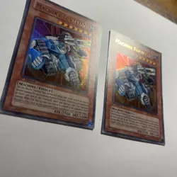 2x Yugioh! Machina Fortress SDMM-EN001 - 1st Edition LP - Image 4