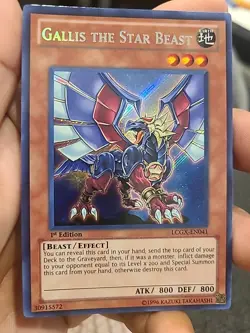 Yugioh TCG Gallis the Star Beast - LCGX-EN041 - Secret Rare - LP , 1st Edition - Image 1