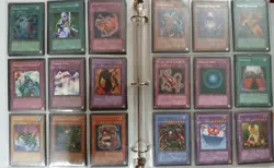 YuGioh Card Collection Binder Lot Of 243 Cards - 1ST & LIMITED ED, VINTAGE! VG! - Image 2