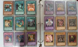 YuGioh Card Collection Binder Lot Of 243 Cards - 1ST & LIMITED ED, VINTAGE! VG! - Image 4