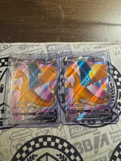 Charizard V SWSH050 SWSH: Sword & Shield Promo Cards Holo (x2) - Image 1