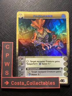 RAQUANNI - 20/20/85/45/45 - SUPER RARE - CHAOTIC CARD - FORGED UNITY - NM - Image 1
