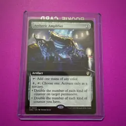 Aetheric Amplifier - Extended Art N/M MTG Magic The Gathering Card - Image 1