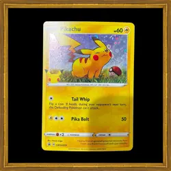 Pikachu SWSH039 General Mills Promo 2020 Holo Rare Holo Pokemon TCG Card - Image 1