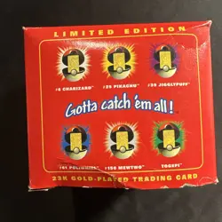 Pokemon, Burger King 1999 - 23K Gold Plated Charizard Rare Card, Sealed Mint Con - Image 4