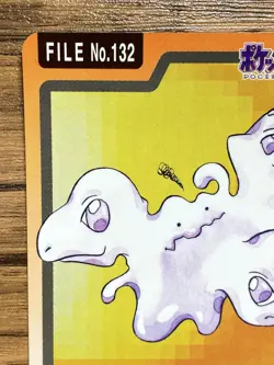 Pokemon Carddass Card Ditto File No.132 Bandai Pocket Monsters 1997 Japan - Image 3