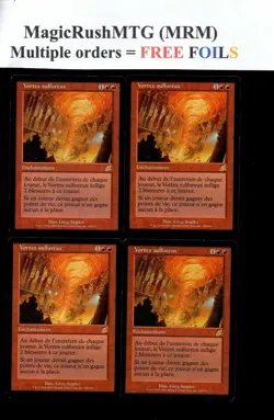 *MRM* FR/VF 4x Vortex sulfureux - Sulfuric Vortex MTG SCG - Image 1