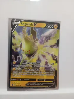 Pokemon TCG Regieleki V Prize Pack Series 3 057/195 Holo Ultra Rare - Image 1