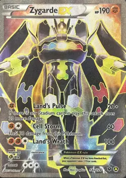 Pokemon TCG Zygarde-EX Pokemon Promos 54a/124 Promo Promo - Image 1