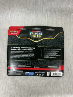 Pokemon TCG Paldean Fates Tech Sticker Collection 3 Packs - Greavard - Image 2
