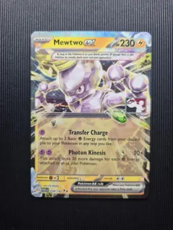 Pokemon TCG - Mewtwo ex - PAR 058/182 - Play! Prize Pack Series 5 - Promo - Image 1