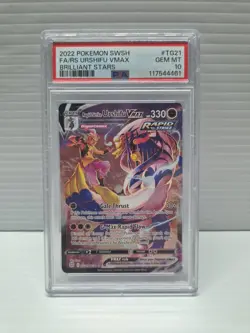 Pokemon TCG - Rapid Strike Urshifu VMAX TG21 Brilliant Stars - PSA 10 GEM MT - Image 1