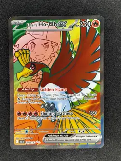 Pokemon TCG: Ethan's Ho-Oh Ex 209/182 - Destined Rivals - Holo, Full Art - Image 1