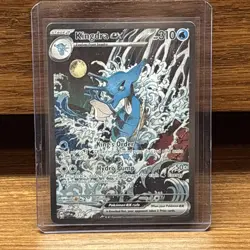 Pokemon TCG Kingdra ex 131 Scarlet & Violet Black Star Promo Holo MINT - Image 1
