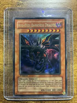 Red-Eyes Darkness Dragon SD1-EN001 Structure Deck: Dragon's Roar... - Image 1