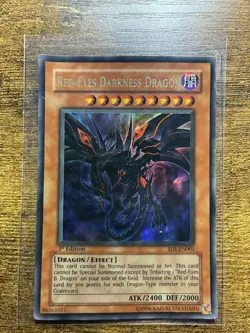 Red-Eyes Darkness Dragon SD1-EN001 Structure Deck: Dragon's Roar... - Image 2