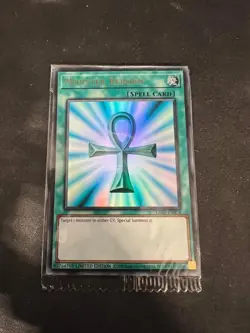 Monster Reborn LART-EN074 Ultra Rare Yugioh Promo Sealed Near Mint TCG - Image 1