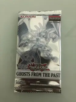 YuGiOh GHOSTS FROM THE PAST GFTP 1st Edition Factory Sealed Booster Packs - Image 3