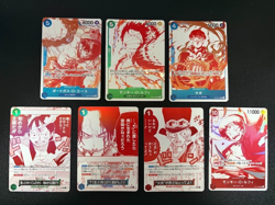 One Piece Card Game 3rd Anniversary Treasure Campaign Promo Card Complete Set - Image 1