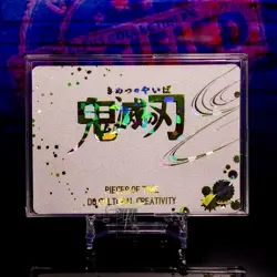 Muichiro Tokito Gold Foil Holo Card UR Demon Slayer Pieces of Time - Image 3