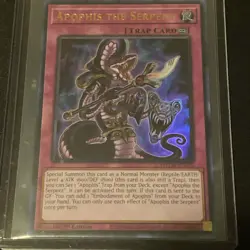 Apophis The Serpent Yu Gi Oh (Trap Card) MTZM-EN010 - Image 1