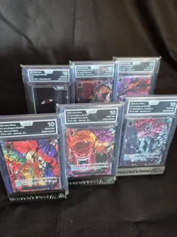 One Piece OP13 God Pack, AOG 10, Five Elders / Saints, Imu, 6 Card Set, Jap - Image 1