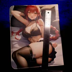 Makima Card Binder Premium Padded 3x3 Sleeves Waifu Redemption Chainsaw Man - Image 4