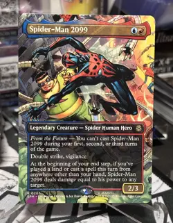 MTG - Spider-Man 2099 (0205) (Borderless) Marvel's Spider-Man Regular NM - Image 1