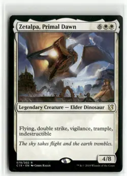 Zetalpa, Primal Dawn - Commander 2019 MTG Moderately Played - Image 1