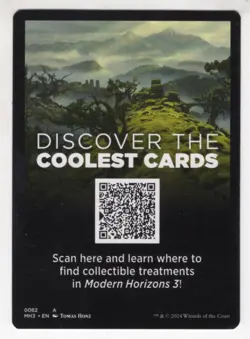 MTG Modern Horizons 3 Token Card #3 Angel (Discover Back) - Image 2