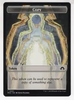 MTG Modern Horizons 3 Token Card #1 Copy (Green Back) - Image 1
