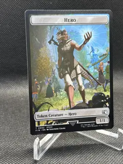 MTG - Hero 0002/Food 0022 Token - Final Fantasy NM/M Condition Knight 0010 - Image 3