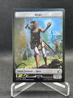 MTG - Hero 0002/Food 0022 Token - Final Fantasy NM/M Condition Knight 0010 - Image 5