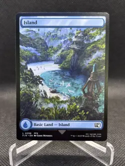 MTG Magic the Gathering Island (298/764) Final Fantasy NM - Image 1