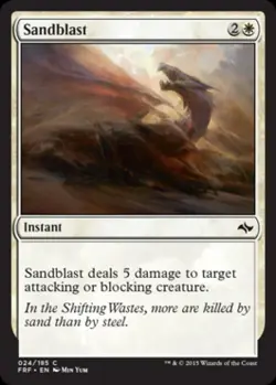 Sandblast - Medium Play MTG Fate Reforged - Image 1
