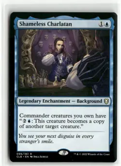 Shameless Charlatan - Baldur's Gate MTG NM - Image 1