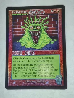 MTG Chaotic Goo Rainbow FOIL Secret Lair - SLD / 1658 - - Image 1