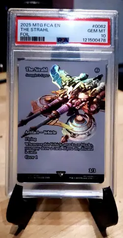 The Strahl Foil - Final Fantasy MTG Through the Ages #62 - PSA 10 GEM MINT-POP 1 - Image 1