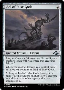 Idol of False Gods -Foil Near Mint MTG Modern Horizons 3 - Image 1